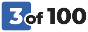3of100 Logo kolor